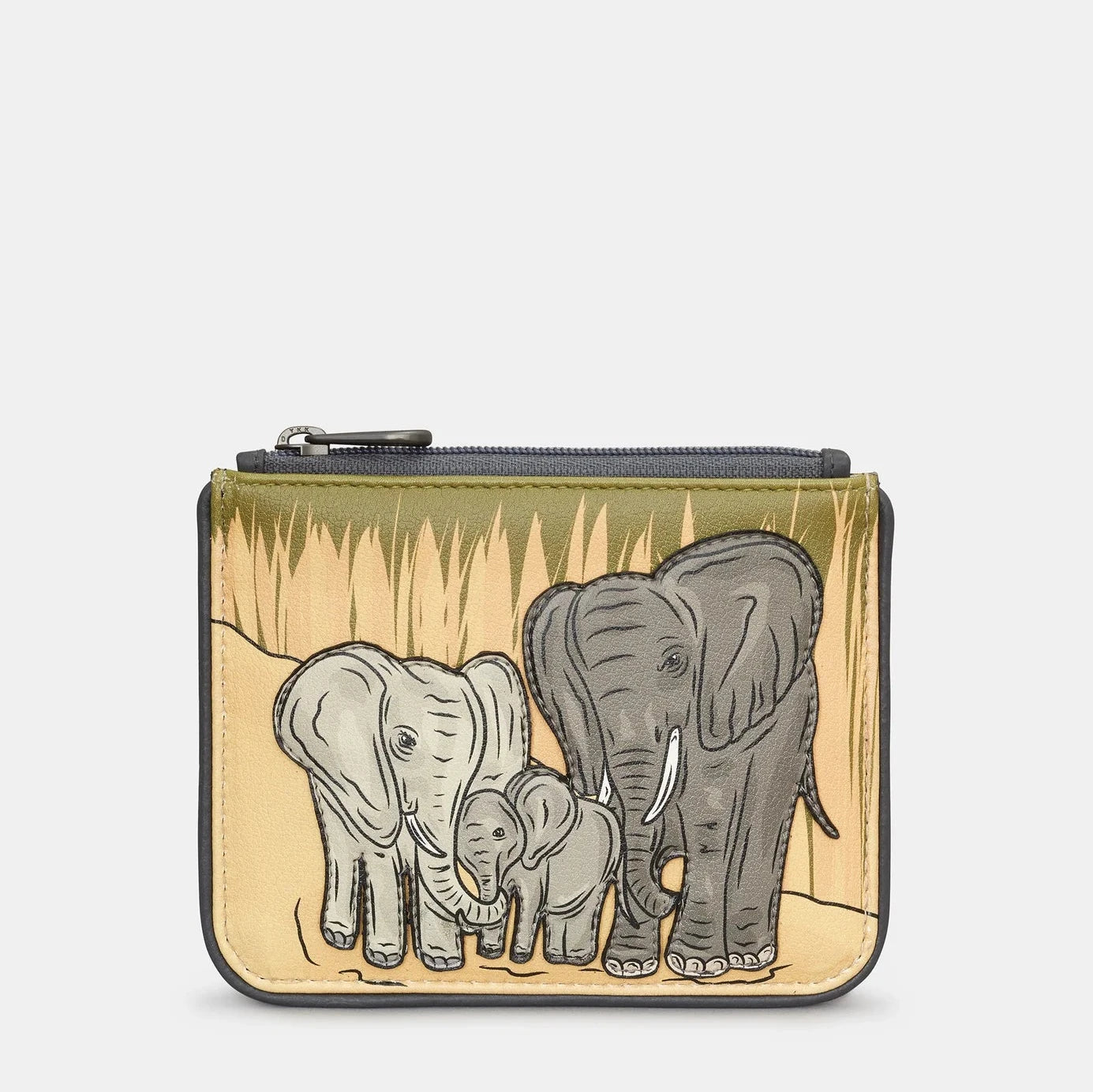 Yoshi Elephant Family Zip Purse