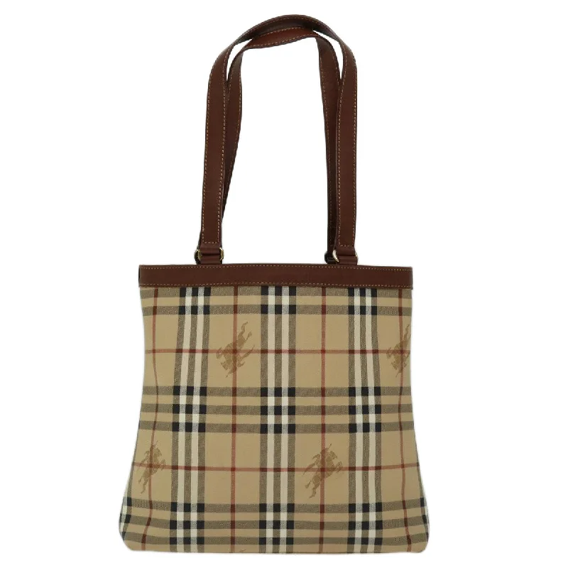 Burberry Nova Check  Canvas Tote Bag (Pre-Owned)