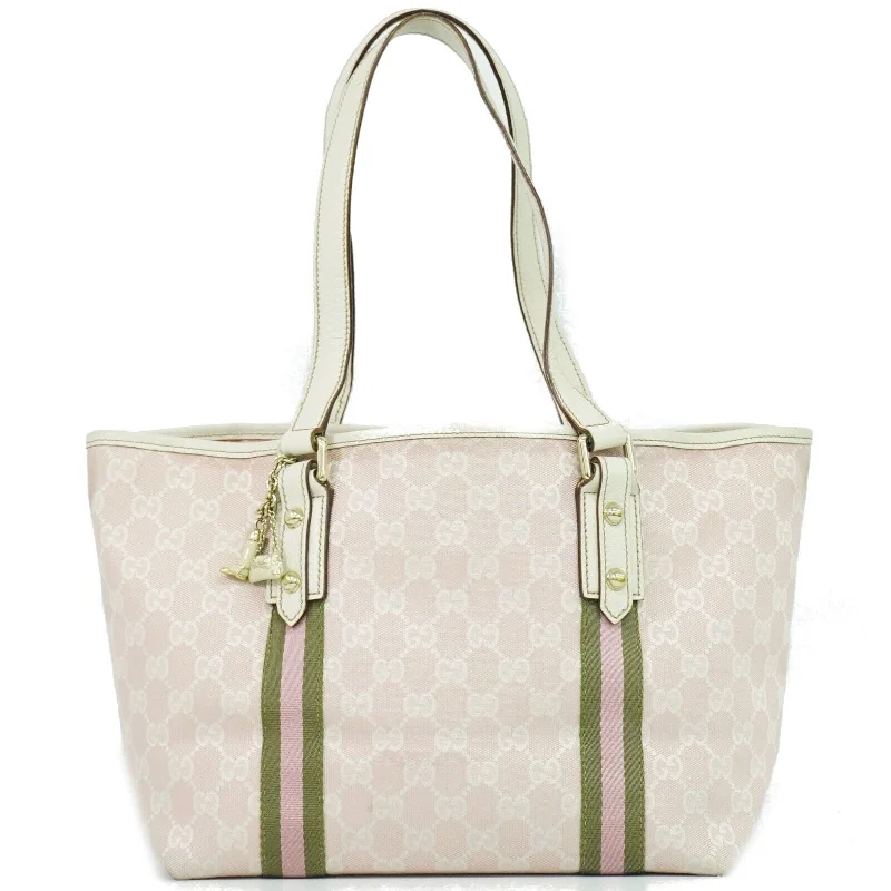 Gucci Sherry  Canvas Tote Bag (Pre-Owned)