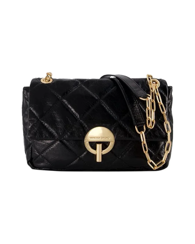 Moon Mm Bag - Vanessa Bruno - Leather - Black