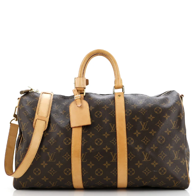 Keepall Bandouliere Bag Monogram Canvas 45