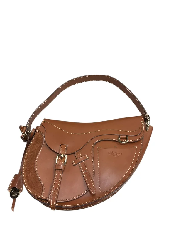 Handbag Leather By Cmb, Size: Medium