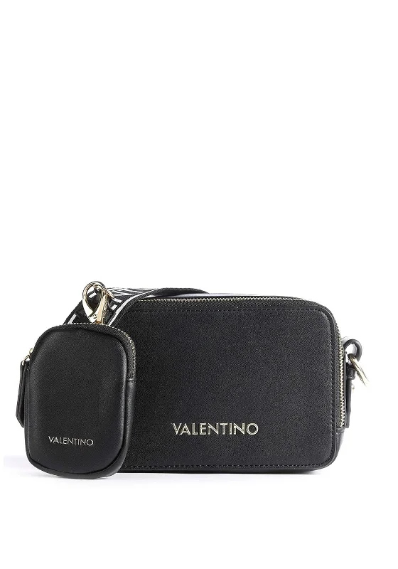 Valentino Handbags Avern Camera Crossbody Bag, Black