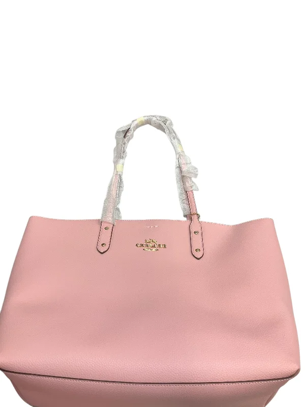 Tote Designer By Coach, Size: Medium