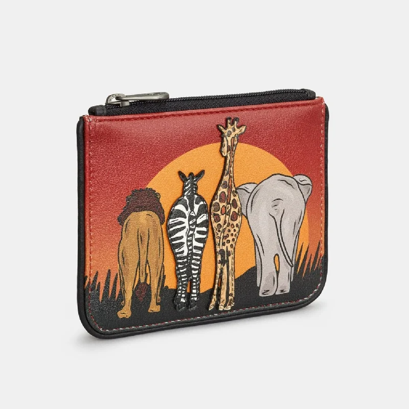 Yoshi Safari zip top purse