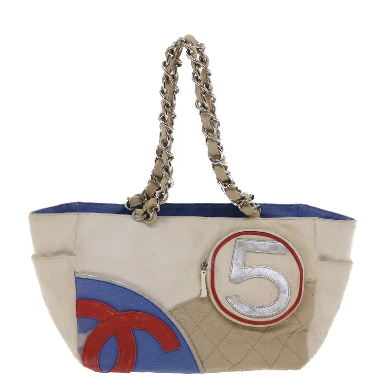 Chanel Cabas  Canvas Tote Bag (Pre-Owned)