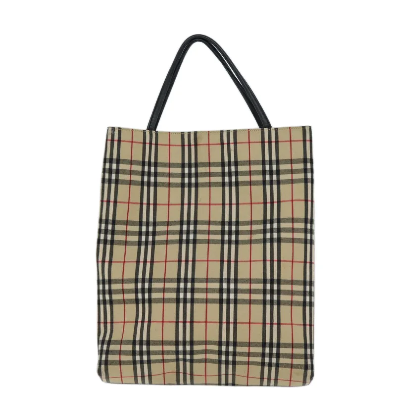 Burberry Nova Check  Canvas Tote Bag (Pre-Owned)