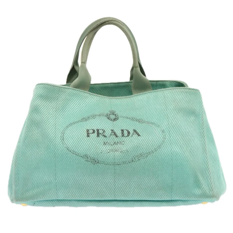 Prada Canapa  Canvas Tote Bag (Pre-Owned)