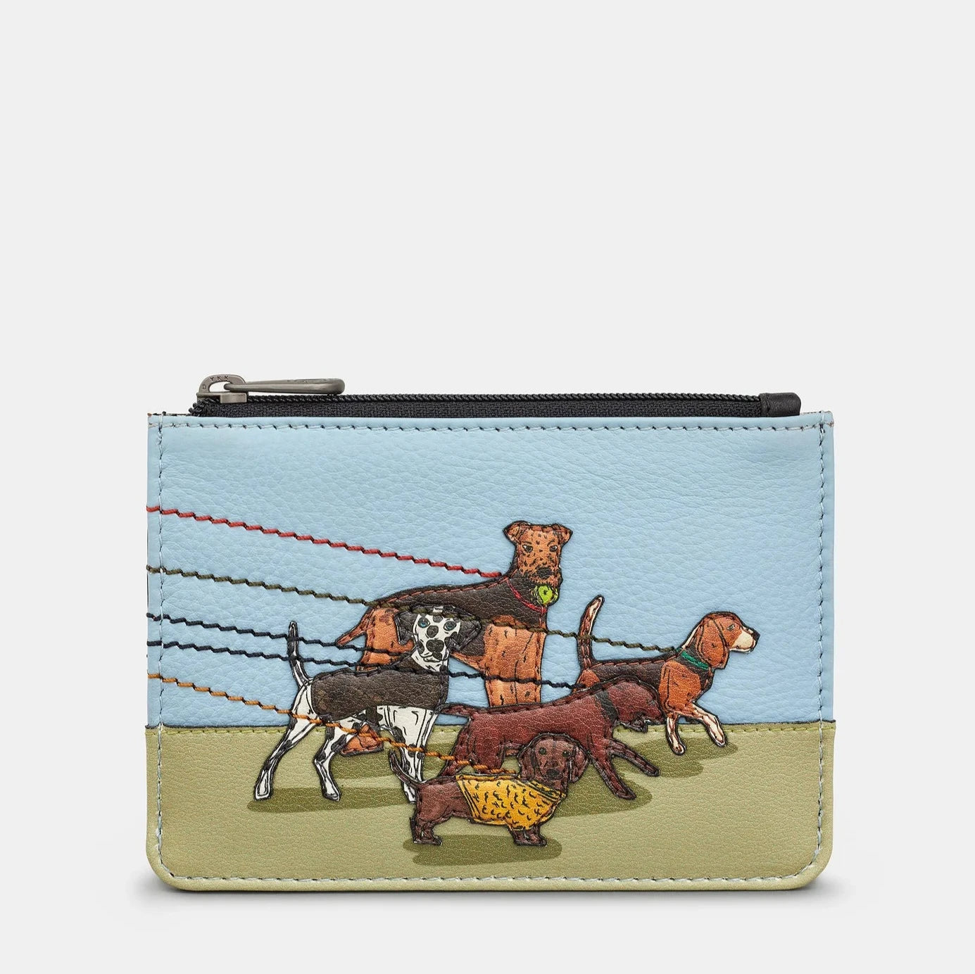 Yoshi Dog walk zip top purse