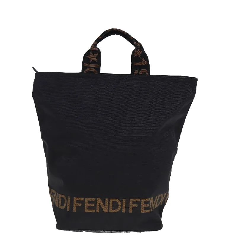 Fendi Cabas  Canvas Tote Bag (Pre-Owned)