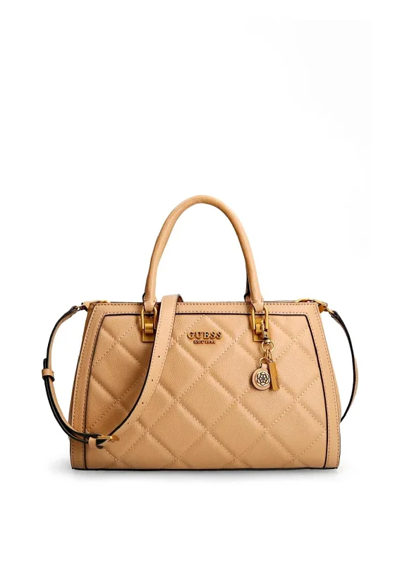 Guess Abey Quilted Shopper Bag, Beige