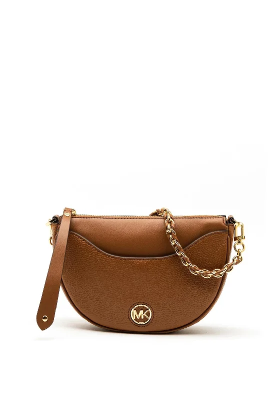 MICHAEL Michael Kors Half Moon Crossbody Bag, Luggage