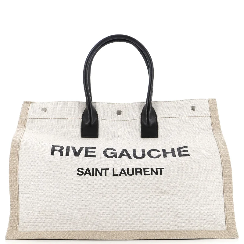 Rive Gauche Shopper Tote Canvas Large