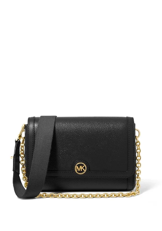 MICHAEL Michael Kors Freya Small Convertible Crossbody Bag, Black