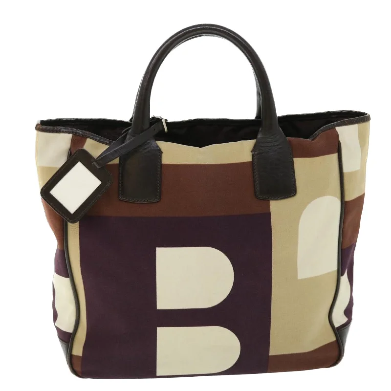 Bally  Canvas Tote Bag (Pre-Owned)