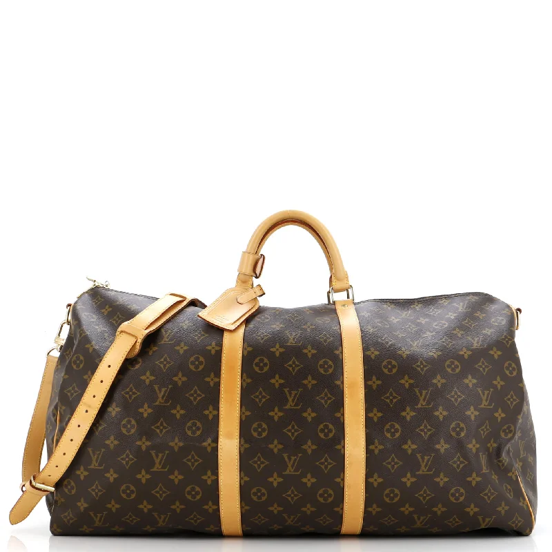 Keepall Bandouliere Bag Monogram Canvas 60