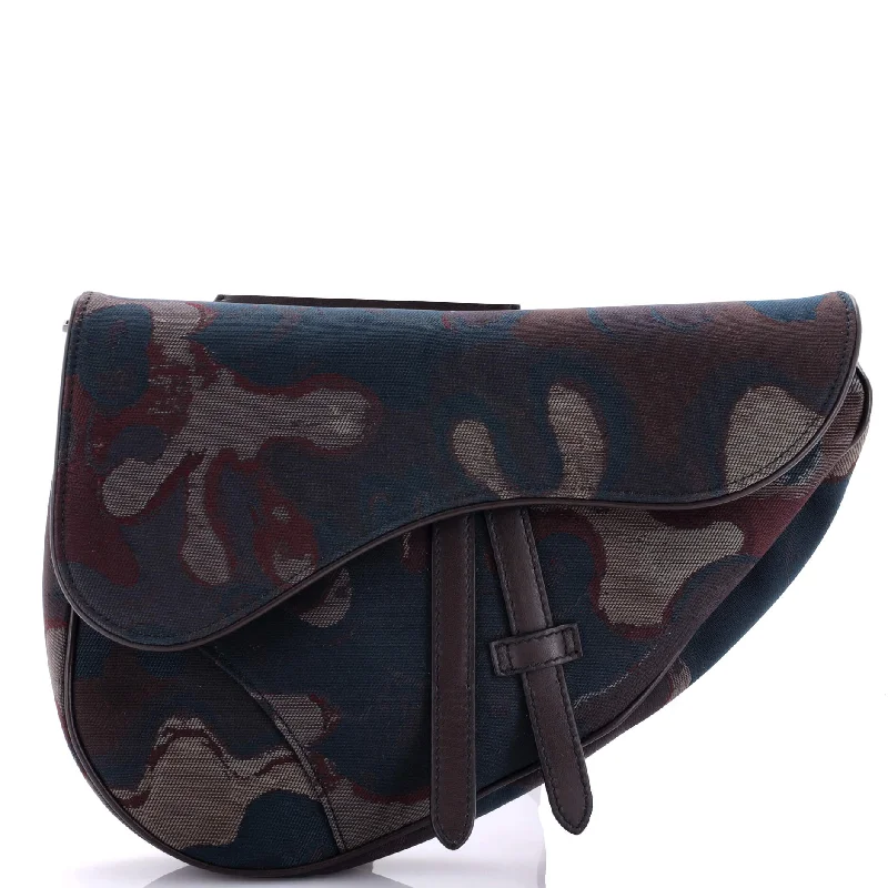 Peter Doig Saddle Crossbody Bag Printed Canvas