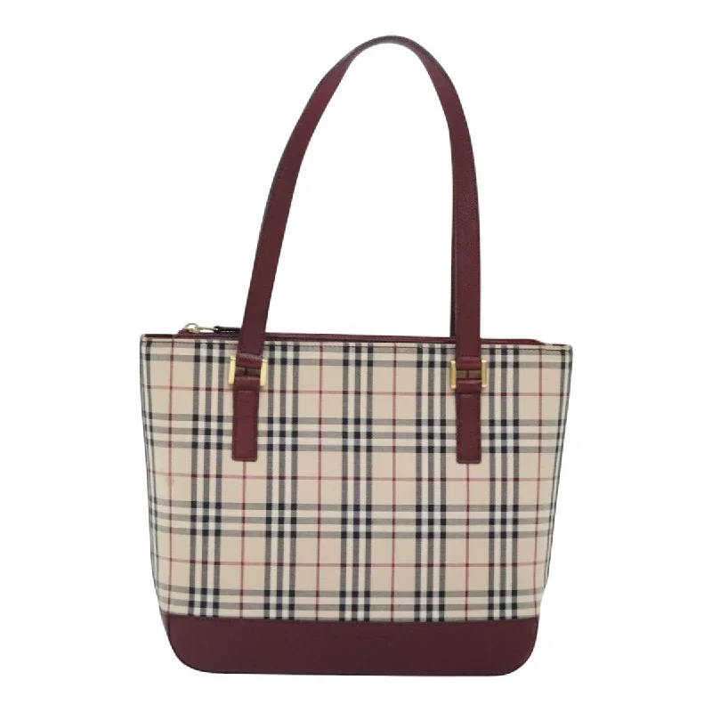 Burberry Nova Check  Canvas Tote Bag (Pre-Owned)