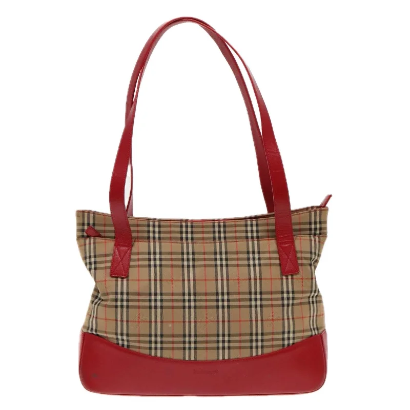 Burberry Nova Check  Canvas Tote Bag (Pre-Owned)