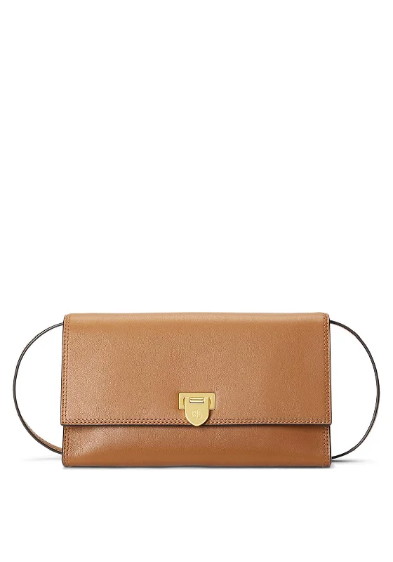 Ralph Lauren Evan Clutch Bag, Tan