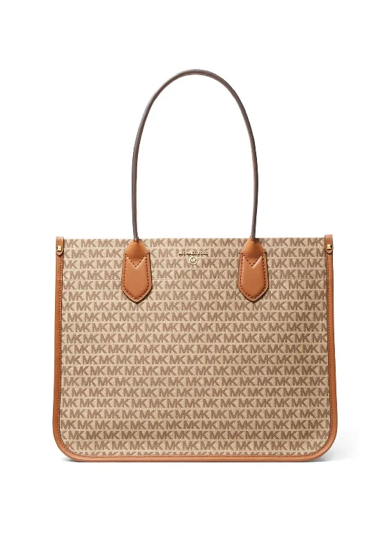 MICHAEL Michael Kors Heidi Tote Bag, Beige & Ebony