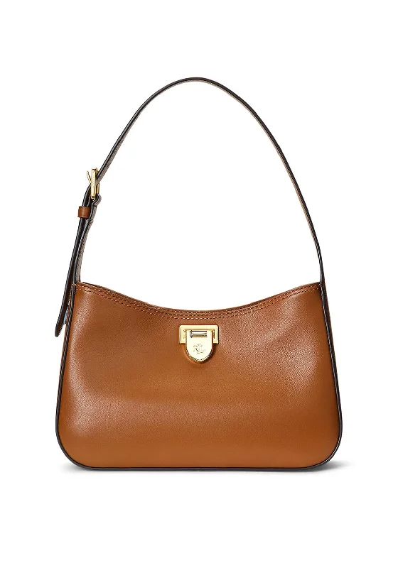 Ralph Lauren Medium Falynn Shoulder Bag, Tan