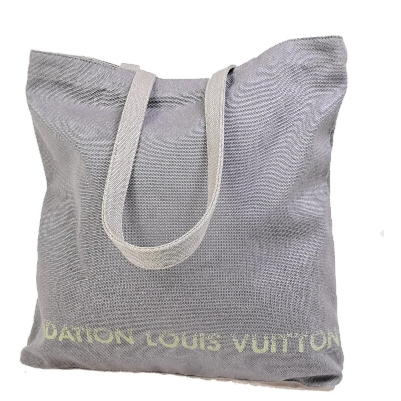 Louis Vuitton Fondation  Cotton Tote Bag (Pre-Owned)