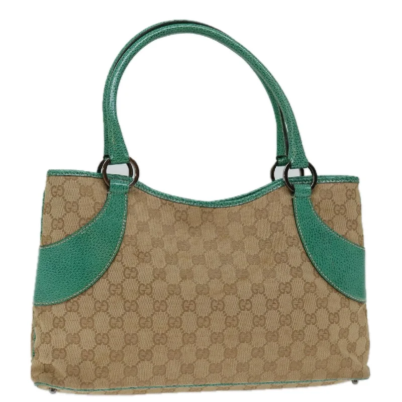 Gucci Gg Canvas  Canvas Tote Bag (Pre-Owned)