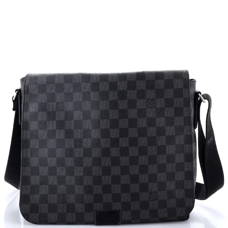 District Messenger Bag Damier Graphite MM