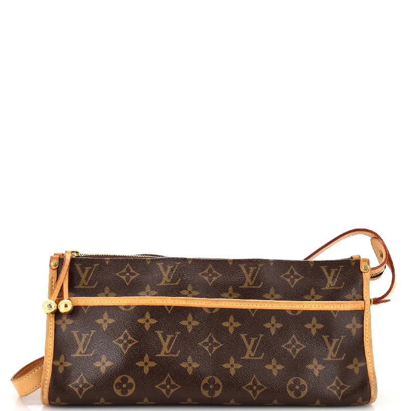 Popincourt Shoulder Bag Monogram Canvas Long