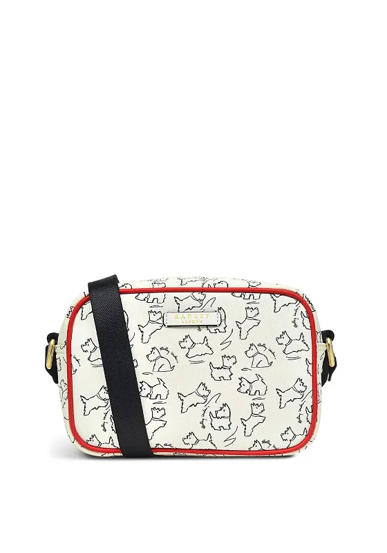 Radley Sketch Street Small Crossbody Bag, Chalk