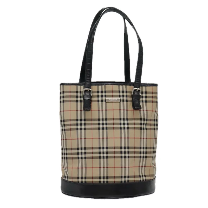 Burberry Nova Check  Canvas Tote Bag (Pre-Owned)