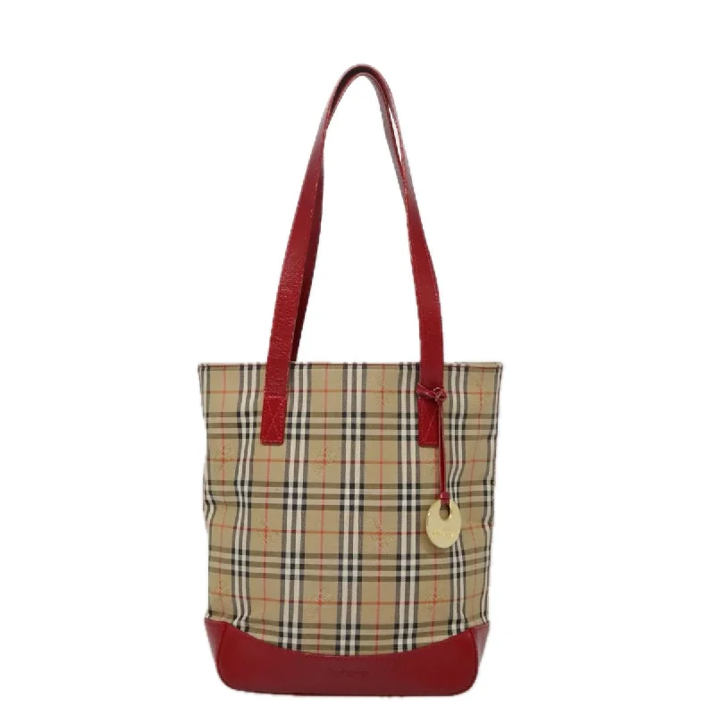 Burberry Nova Check  Canvas Tote Bag (Pre-Owned)