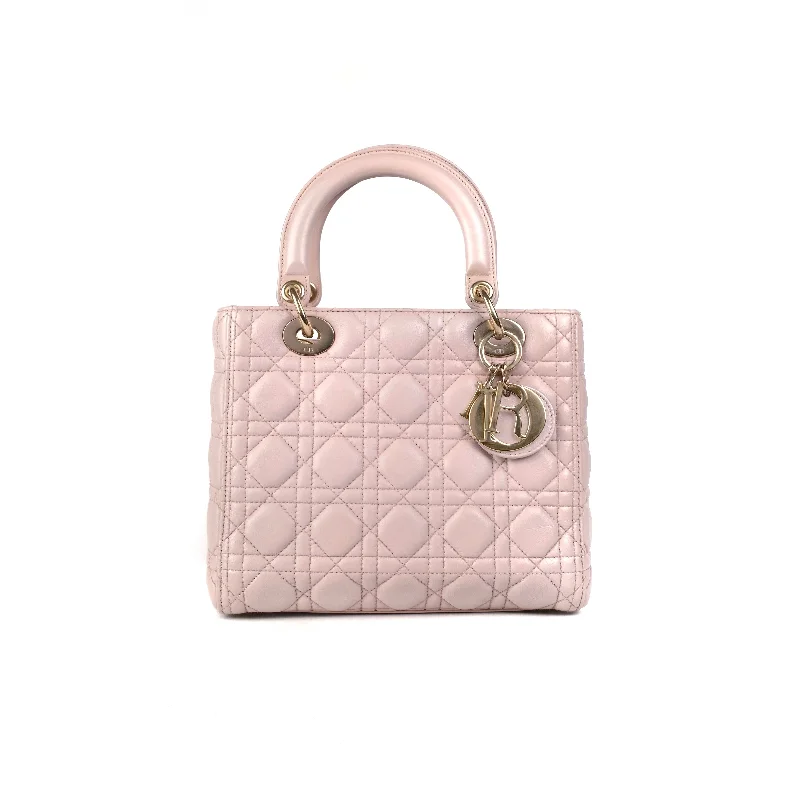 Christian Dior Medium Lambskin Pink