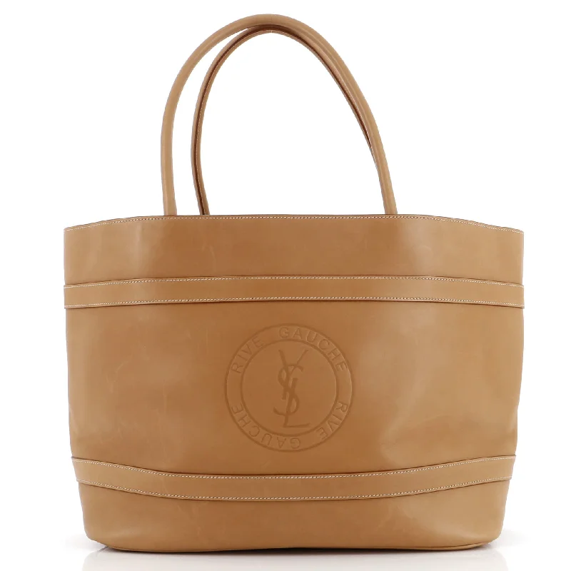 Rive Gauche Open Tote Leather