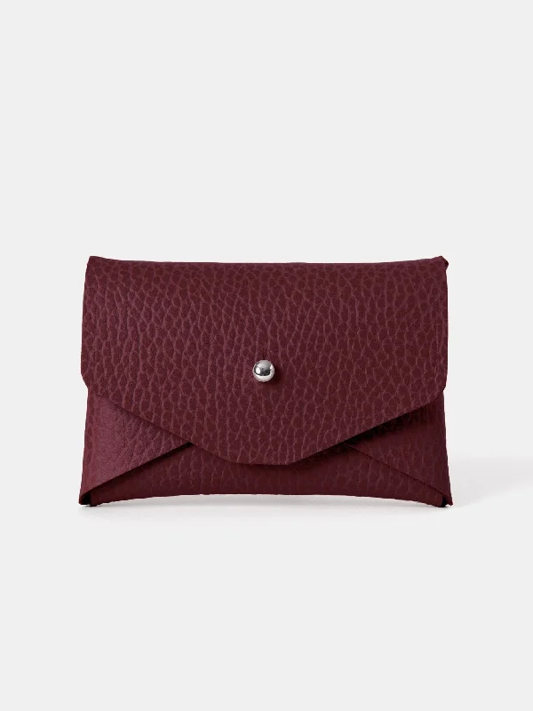 The Mini Purse - Oxblood Celtic Grain