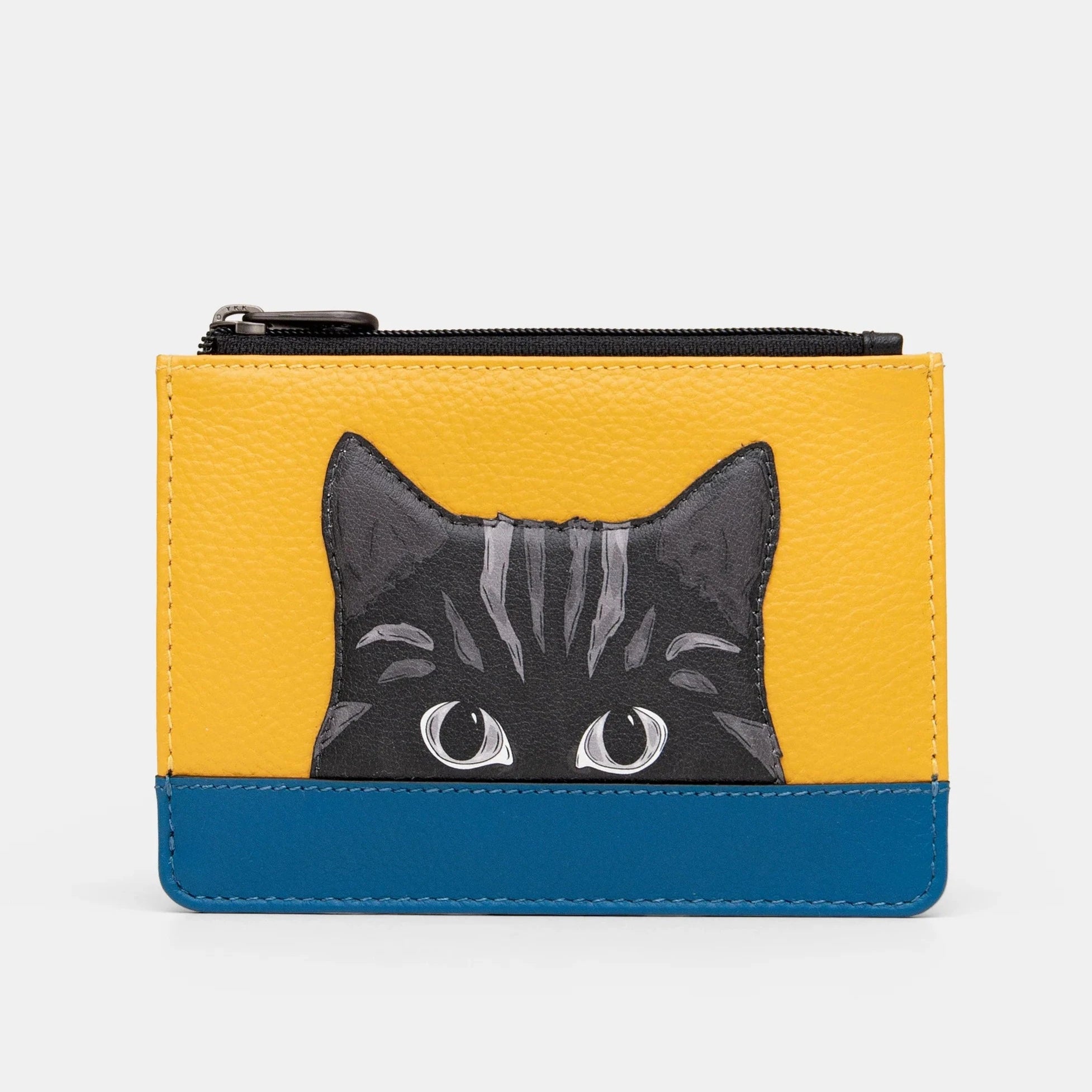 Yoshi Y1321 Colour Block Cat Zip Top Purse