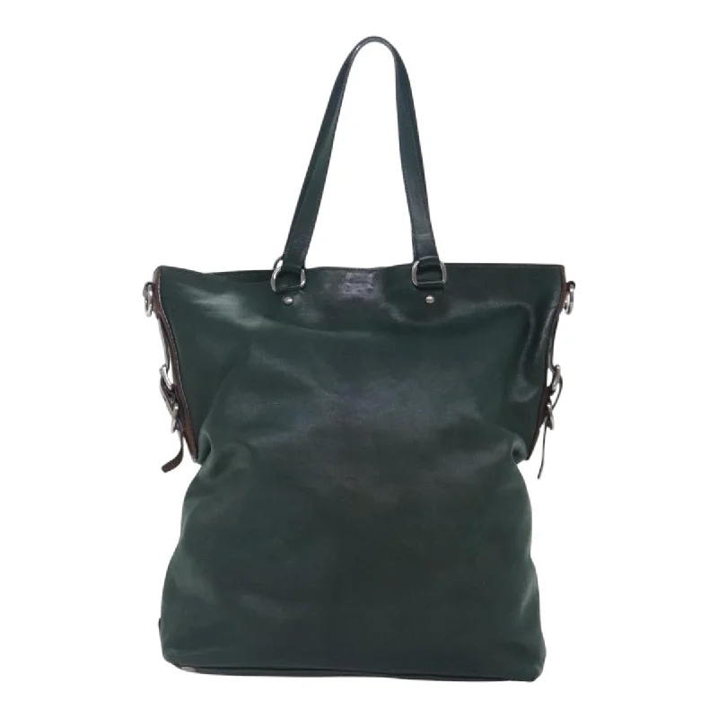 Prada  Leather Tote Bag (Pre-Owned)