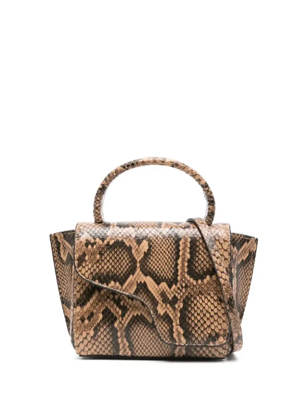 Women's Montalicino Bag In Nocciola Snake