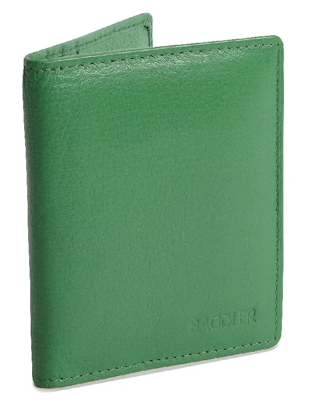 SADDLER LEXI Bifold Leather 6-Slot Credit Card Holder - RFID Protected