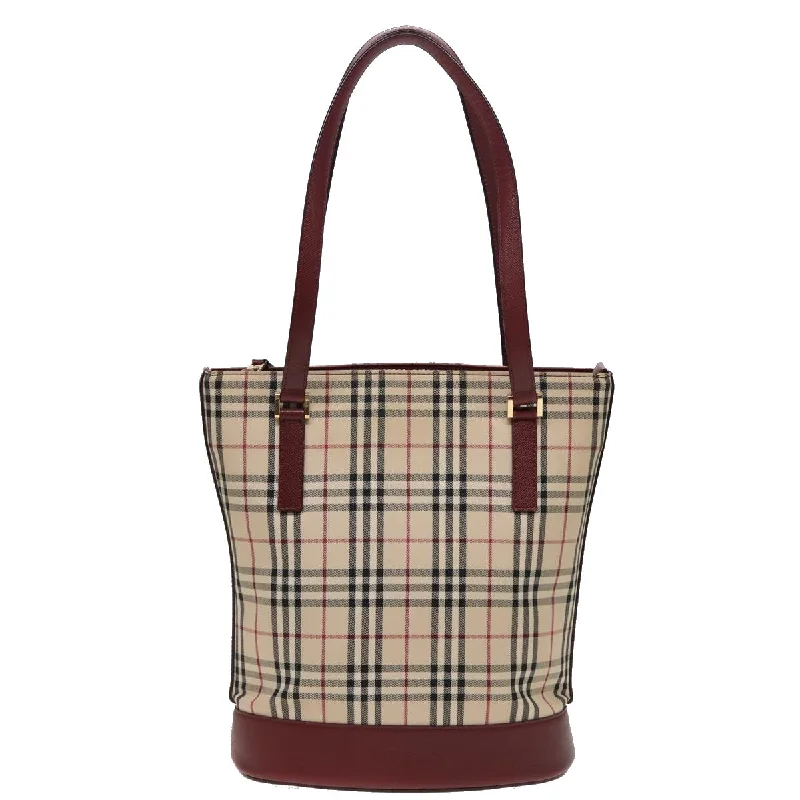 Burberry Nova Check  Canvas Tote Bag (Pre-Owned)