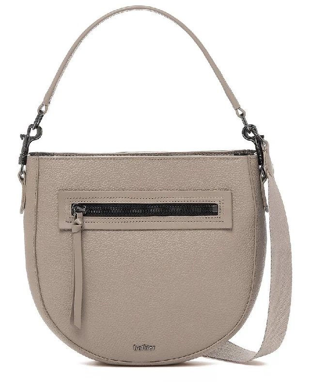 Botkier Beatrice Leather Crossbody Saddle Bag