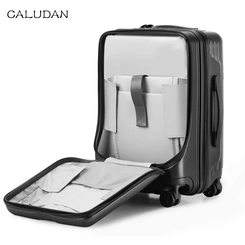 New Hot Travel Suitcase ,Students Cabin Rolling Luggage With Laptop Bag,Women Trolley Travel Bag