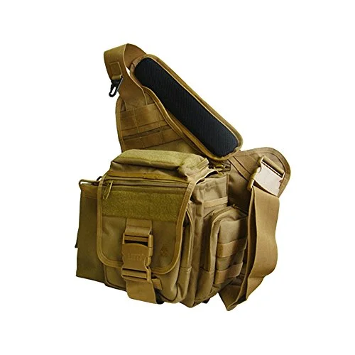 Utg Multi-Functional Tactical Messenger Bag, Dark Earth