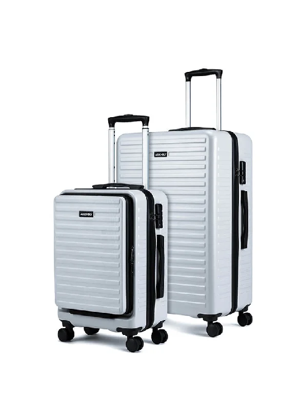 StarkPro Combo | Silver | CabinPro+Large Hard Luggage