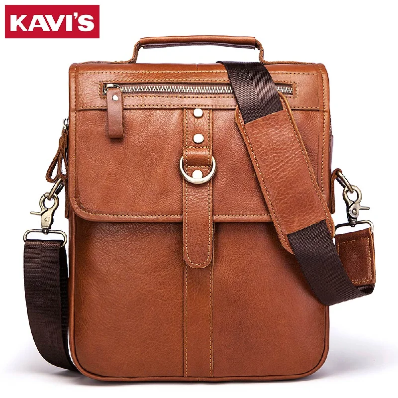 Kavis Handbag Bag Men Travel For Laptop Briefcase Male Crossbody Hand Sling O Handles Tote And