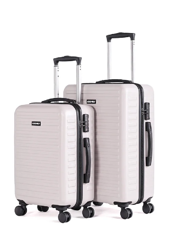 Stark Combo | Ivory | Cabin+Medium Hard Luggage