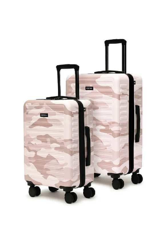 Stark Combo | Camo Peach | Cabin+Medium Luggage