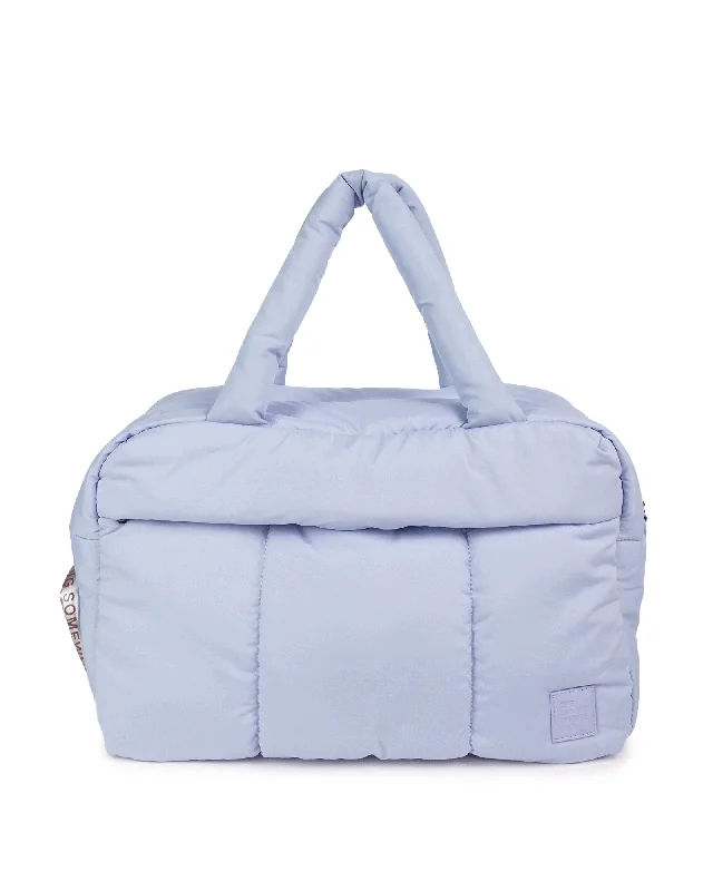 Baby Blue Marshmallow Duffle Bag