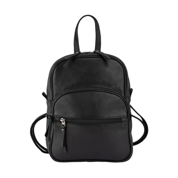 Franco Bonini - 23-001 Leather backpack - Black